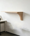 Sturdy Wood Triangle Shelf Brackets For Floating Shelves Wall Mounted L Shaped Supports With Flexible Modular Design