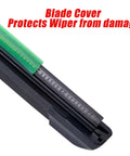 Close-up of blade cover on Hand Operated UTV Windshield Wiper Kit Universal Fit For Polaris Ranger RZR Can Am Maverick X3