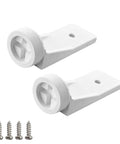 Freezer Door Hinge Plate Replacement For Camper And RV Dometic 2002244008 And Instamatic 330019, 2-pack, includes screws