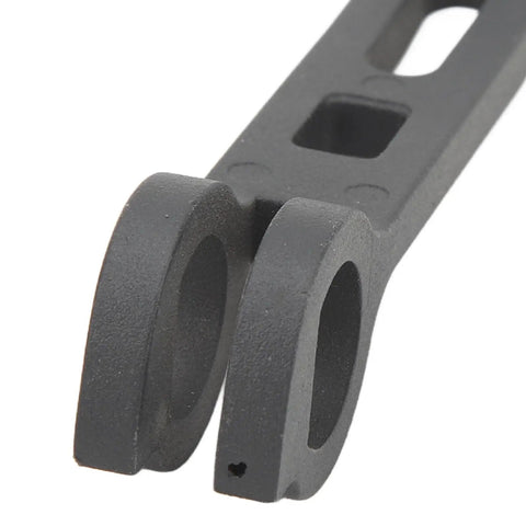 Electric Scooter Folding Buckle Replacement Locking Mechanism For MI3, Compact Aluminum Alloy Clip, close-up of hook design.