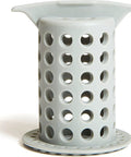 Big Time Win For Your Bathroom Two Inch Stand Up Shower Drain Protector Hair Catcher Strainer Gray Clog Guardian Easy snap fit design