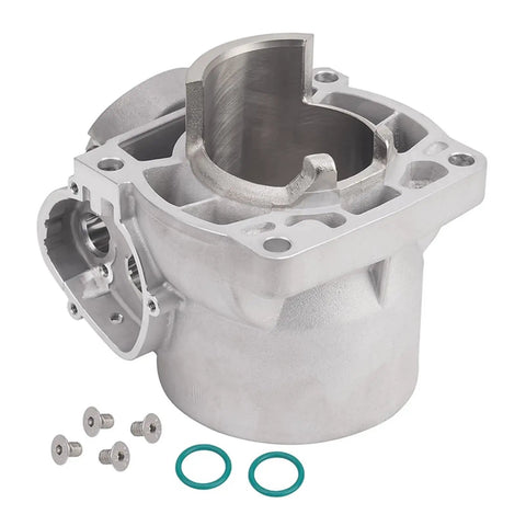 Straight Up Premium 72Mm Air Cylinder Gasket Set Built Like A Tank To Crush All Oil Leaks While Delivering A Super Tight And Reliable Seal For 300Cc Dirt Bike Engines - Aluminum cylinder with gaskets and screws.