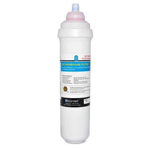 Circle Under Sink Reverse Osmosis Membrane Replacement For Clean Water, Pro Grade WQA Certified, Reduces Fluoride Arsenic Heavy Metals, Cysts And Industrial Chemicals, Lasts Up To 24 Months