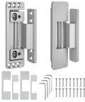 Hidden Door Hinges 2 Pack Adjustable Concealed Hinges Load Bearing 110 Lbs Heavy Duty Pivot Hinge with screws and tools