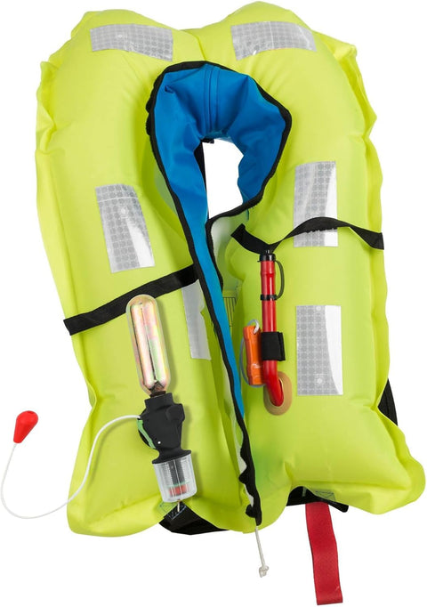 Inflatable life jacket for CO2 Rearming Kit Cylinder Cartridge For Inflatable Life Jacket With 24 Gram Gas And Half Inch Thread Fits Automatic And Manual PFD Neck Type Lifesaver Gear Gold