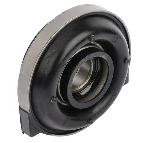 Heavy Duty Drive Shaft Center Support Bearing Assembly Replacement showing steel bearing with black housing for Nissan trucks.