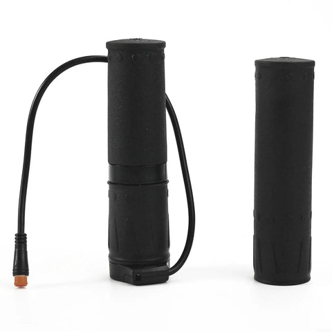 Right Hand Half Twist Electric Scooter Throttle For 12V To 72V Ebike Waterproof All Weather 3 Pin WP Connector Easy Install