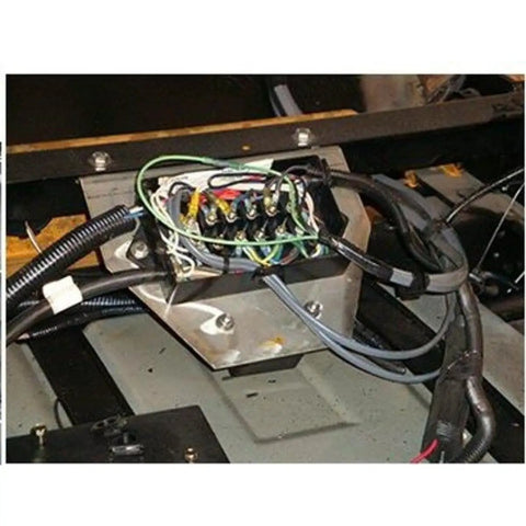 Heavy Duty Polypropylene Electrical Junction Box With Seven Terminals For Truck And Trailer Wiring Weather Resistant