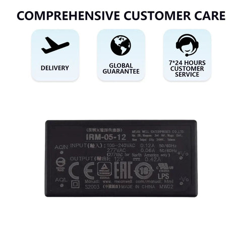Compact 5W AC DC Switching Power Supply Boasts Rock Solid 12V Output And Universal Input Compatibility for reliable industrial use.