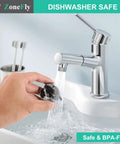 Hand washing Fast Install Pressure Release Valve For Power Cooker XL And 6Qt 8Qt Models, showing durability