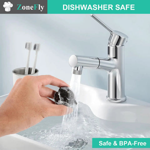 Hand washing Fast Install Pressure Release Valve For Power Cooker XL And 6Qt 8Qt Models, showing durability