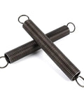 Heavy Duty Steel Hook Extension Spring For Garage Doors Rc Cars And Custom Builds Featuring 4Mm Wire Gauge And Flexible 360 To 500Mm Span, three springs intersecting.