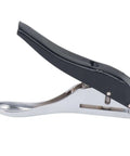 Ergonomic Handheld 1 Hole Paper Punch 8mm Diameter Full Metal Puncher That Handles Up To 25 Sheets And PVC Cards With 25mm Depth