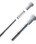 Set of components from 25 Pack American Made Window Screen Clips With Aluminum Replacement Pins And Spring Plungers For Frame Latch Bolts