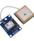 3 Pack NEO 7M GPS Module Upgrade For Flight Controllers With EEPROM Backup And Ceramic Antenna 9600 Baud TTL RS232 top view