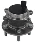 Rear Wheel Bearing And Hub Assembly For Ford Focus 2012-2018 5 Lug With ABS Without Active Park Assist Direct Fit Replacement