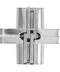 Invisible Stainless Steel Door Hinges For Hidden Cabinets And Folding Doors Concealed Cross Hinge silver