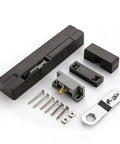 Door Damping Buffer For Flat Outward Opening Doors Invisible Wooden Hydraulic Closer In White Silent Self Closing Mechanism No Fuss Install