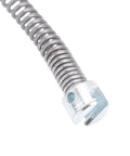 Knockout Sixteen Millimeter Drain Snake Cable For Toilet And Sink Clog Removal Rock Solid Mg Steel Construction Drill Driven end view