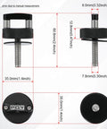 Hard Top Bolts Quick Removal Thumb Screws With Integrated D Ring For Jeep Wrangler JK 2007 2018 JL 2018 2022 Gladiator JT measurements