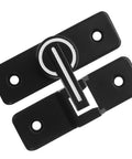 Heavy Duty Stainless Steel Slide Bolt Lock With Glow In Dark Night Light Feature And Pick Proof Ball Catch For Sliding Barn Doors Screens And Garden Gates No Sweat Install Smooth Glide Action, black finish