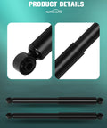 Close-up of 2x Rear Shock Absorbers Fit Chevy Silverado 1500 1500HD 2500 2500HD And GMC Sierra 1500 1999 To 2007 Rear Shocks Replacement