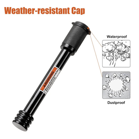 Heavy Duty Trailer Hitch Lock 5/8 Inch Pin, 4 Inch Extra Long Receiver Pin with weather-resistant cap, waterproof and dustproof features