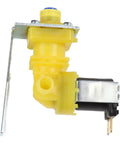 Water Inlet Solenoid Valve 220 240V Pro Grade Replacement for Industrial Ice Makers with ABS Yellow Hose Connector