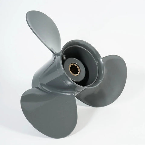 Honda Outboard OEM Upgrade Aluminum Propeller 10 Spline Fits 25-30 HP Motors, 9.25 X 12 Or 9.875 X 9,10,11,12,13 Pitch, 9.875 Diameter