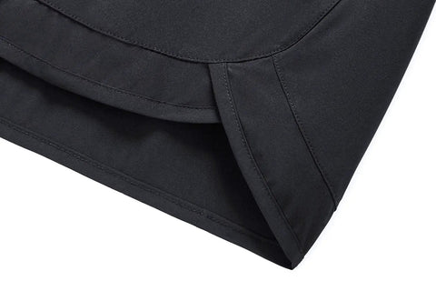 Close-up of Ultra Lightweight Women's 3 Inch Running Shorts with Mesh Liner and Breathable WOD Volleyball Style Hem Detail