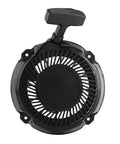 Heavy Duty Snowblower Starter Pulley And Pull Start Assembly Replaces 591301 693394 791670 795930, black plastic assembly with pull cord.