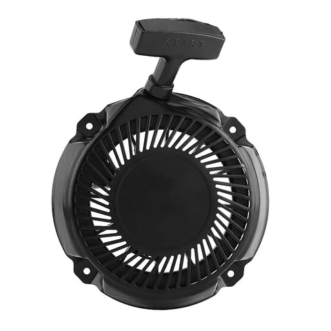 Heavy Duty Snowblower Starter Pulley And Pull Start Assembly Replaces 591301 693394 791670 795930, black plastic assembly with pull cord.