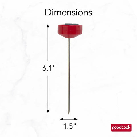 Must Have Everyday Digital Food Thermometer With Stainless Steel Probe Instant Read For Quick Accurate Temps