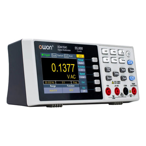 Pro Grade USB RS232 Digital Multimeter XDM1041 55000 Counts High Accuracy Universal Desktop Meter with LCD screen and controls