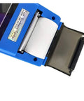 Rock Solid Digital Hardness Tester Meter Featuring Built In Thermal Printer And 600 Group Data Storage With Dead On Accuracy Across 170 To 960 HLD Range portable gauge display and paper roll.