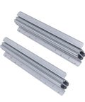 Undermount Heavy Duty Drawer Slide With Thickened Cold Rolled Steel For Stair Bottom Cabinets, 32 Inch Concealed Runner Glide, Built To Last Up To 120kg (264.6lb), Adjustable Length 800 To 1850mm, Ultra Durable High Cycle Rail, pair shown
