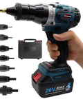 Badass Cordless Rivet Gun Kit Handles M3 M12 Blind Nuts Smooth Without Any Cable Drama And Brings Top Shelf Power for fabrications.