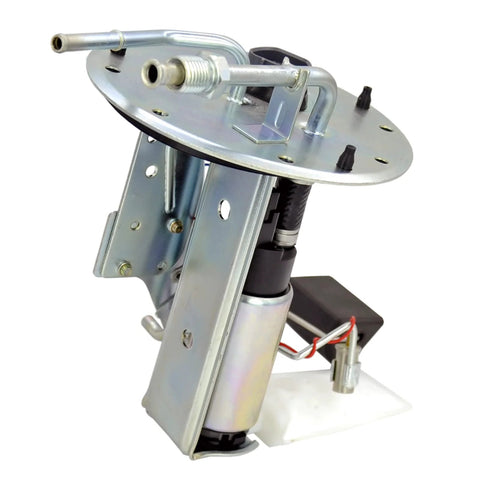 Fuel Pump Module Assembly For 1993 1997 Geo Prizm And Toyota Corolla L4 1.6L And 1.8L Drop In Replacement With Sending Unit And O Ring Included 12 Month Warranty, side view