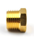 Heavy Duty Brass Hex Pipe Plug Fittings Kit, 24 Pieces, Includes One Eighth Inch, One Quarter Inch, Three Eighth Inch, And One Half Inch NTP Male Thread Plugs, Durable Corrosion Resistant Brass, Leak Proof Seal For Plumbing, DIY, And Home Improvement