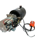 Rock Solid 30 Kw 12 24 Volt Hydraulic Power Unit Heavy Shop Grade Pump Kit with dual voltage electric motor and control.