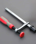 Beefy Woodworking Table Clamp For Workbenches, Steel Bench Dog Hold Down Clamp With Ratchet, Adjustable PP Handle