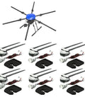 Beefed Up Heavy Duty 20L 20kg Agricultural Frame Kit For Six Axis Folding Quadcopter with power system for E620P X9 Drone.