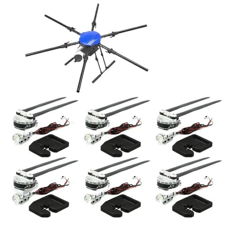 Beefed Up Heavy Duty 20L 20kg Agricultural Frame Kit For Six Axis Folding Quadcopter with power system for E620P X9 Drone.