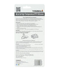 Visbella Black High Temperature RTV Silicone gasket maker, 3.7 oz