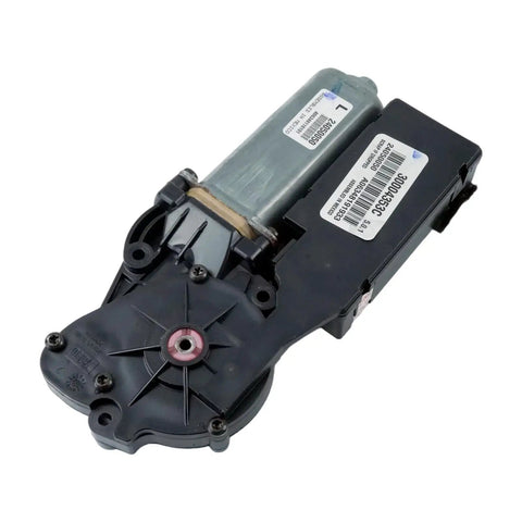 Direct Fit Sunroof Motor Compatible With Jeep Grand Cherokee Dodge Charger Ram 2005 2014 side view showing motor design and color.