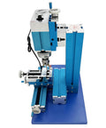 Slick Mini Milling Machine With 20000 RPM Motor, Heavy Duty 3 Axis Benchtop Drill Press For Metal And Wood Projects, 60 Watt Precision Tool For Crafters And Workshop Enthusiasts top view showing the drill setup.