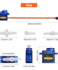 Select This Badass 10 Pack Of Sg90 9g Micro Servo Motors For Rc Robots Helicopters And Cars Plus Diy Arduino Raspberry Pi Builds That Roll Smooth And Perform Flawlessly Every Time with size details shown.