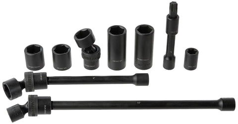 Top view of 80 Piece 3/8 Inch Drive Impact Socket Set With Carrying Case SAE And Metric Sizes Heavy Duty Pro Grade Cr Mo