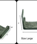 Heavy Duty Snowboard Wall Mount Rack For Garage Organization And Wall Storage size comparison, medium and large