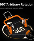 Sport Motorcycle Rear Stand With 360 Degree Rotating Lift showing 360° rotation and adjustability features